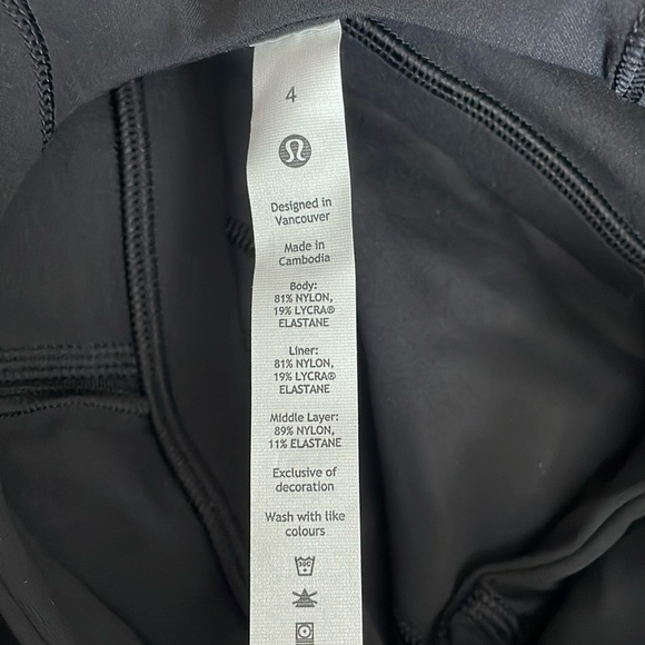 NWT Lululemon Align Tank Top Black Size 4 - Picture 5 of 10